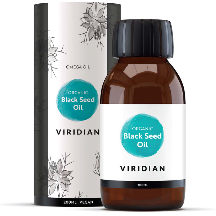 Viridian Black Seed Oil - Organic 200ml