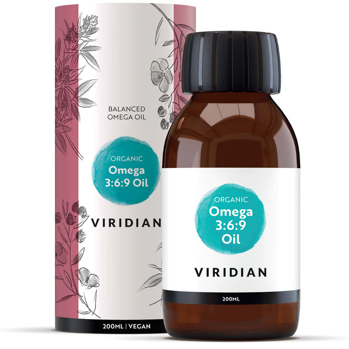 Viridian Organic Omega 3,6 & 9 Oil 200ml