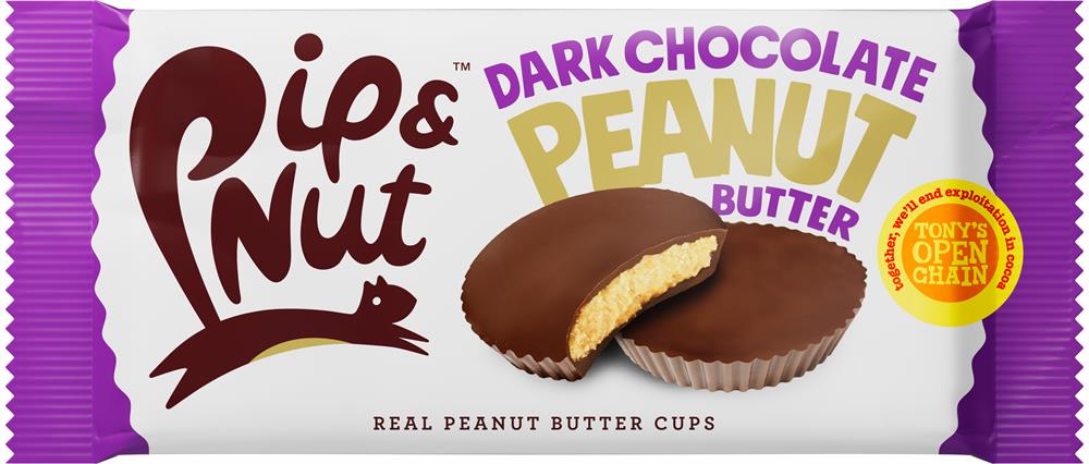 Pip and Nut Dark Choc Peanut Butter Cups 31g