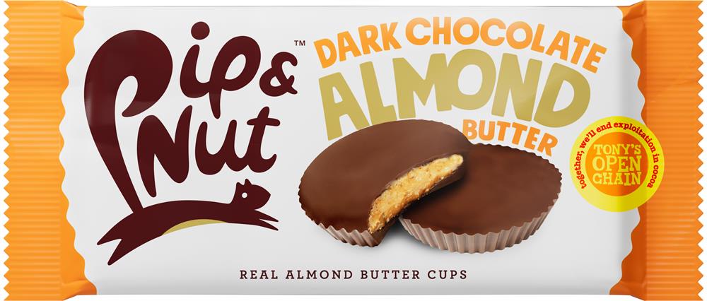 Pip and Nut Dark Choc Almond Butter Cups 34g