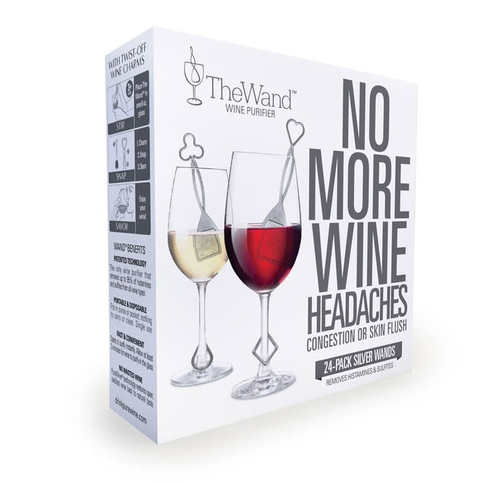 PureWine The Wand - Silver 24 Pack