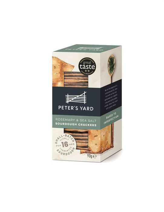 Peters Yard Rosemary & Sea Salt Cracker 90g