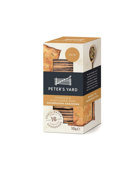 Peters Yard Pumpkin & Sunflower Seed Cracker 105g