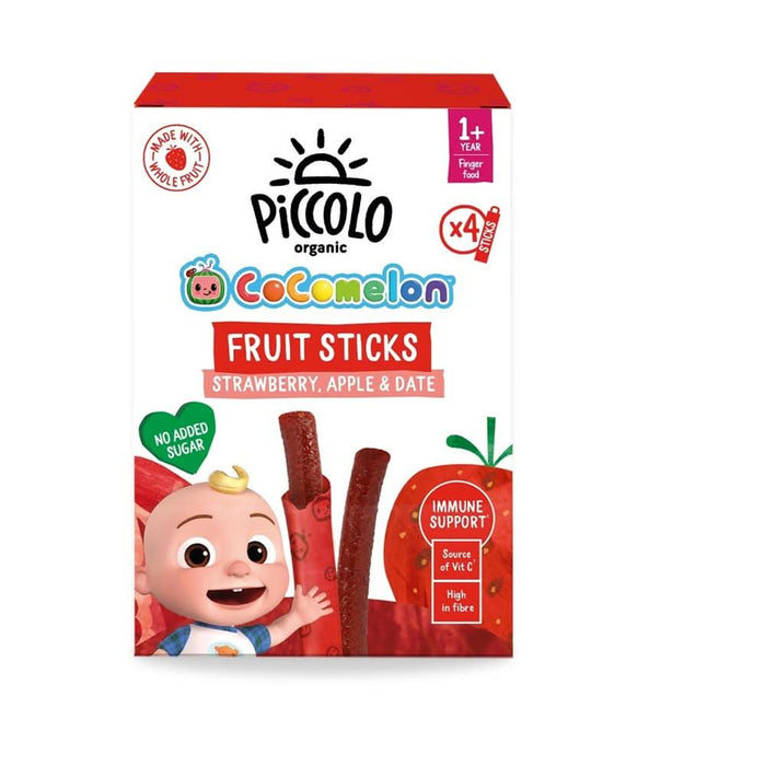 Piccolo Strawberry Sticks 4 x 17g