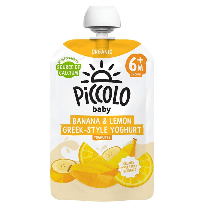 Piccolo Banana & Lemon Yoghurt 100g