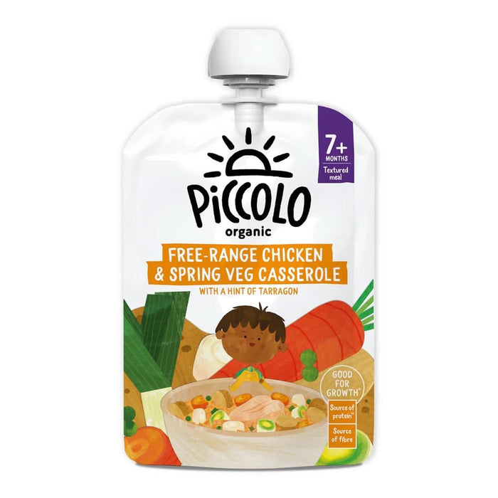 Piccolo Spring Vegetables & Chicken 130g