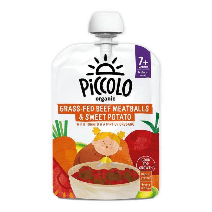 Piccolo Sweet Potato & Beef Meatballs 130g