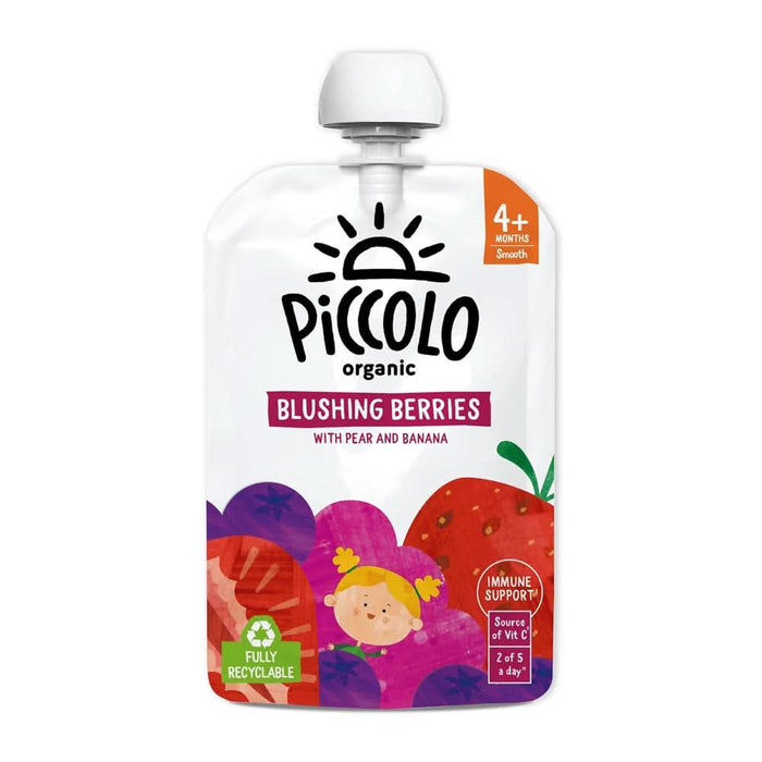 Piccolo Blushing Berries Pear Banana 100g