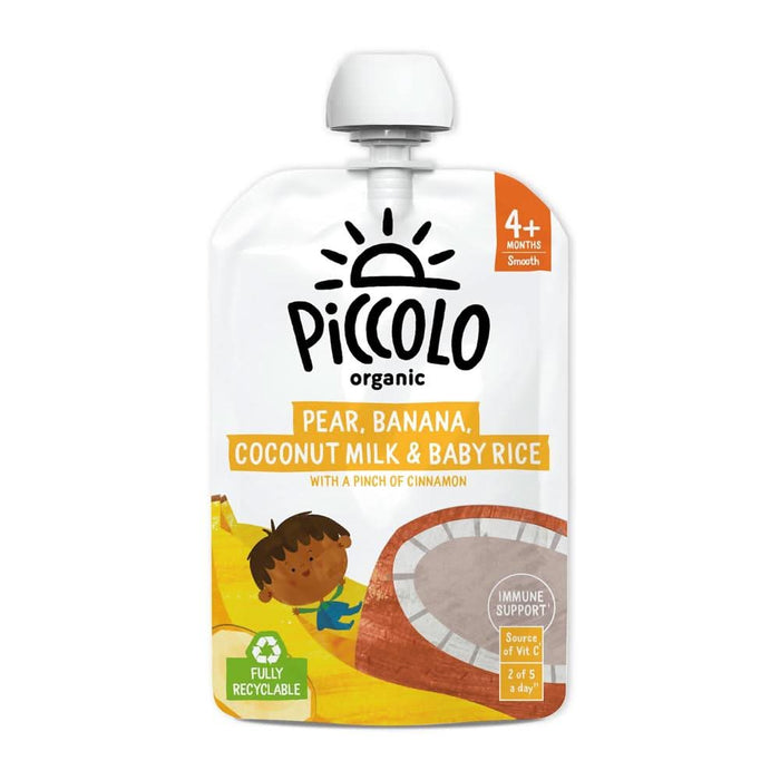 Piccolo Banana Coconut & Baby Rice 100g