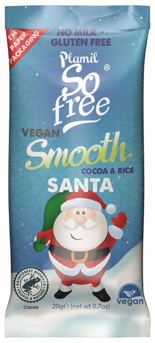 Plamil Salted Caramel Santa Bar 20g