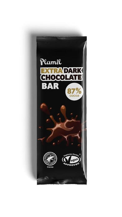 Plamill 87% Cocoa Choc Bar 40g