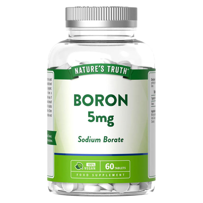 Nature's Truth Boron 5mg 60 Tablets
