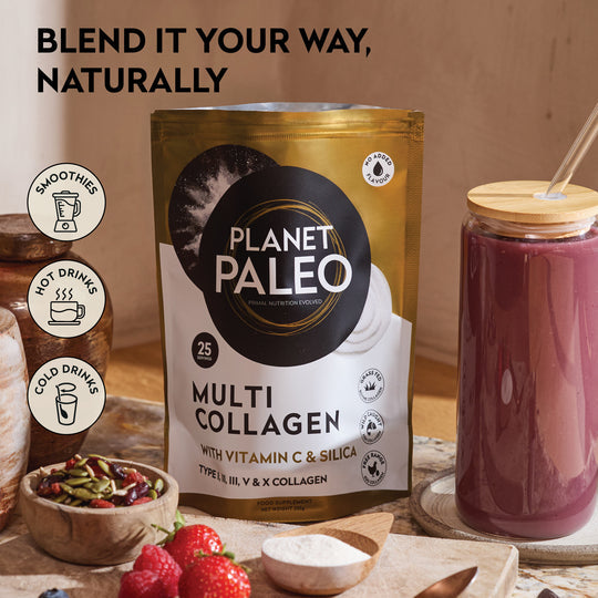 Planet Paleo Multi Collagen 225g - 5 Types