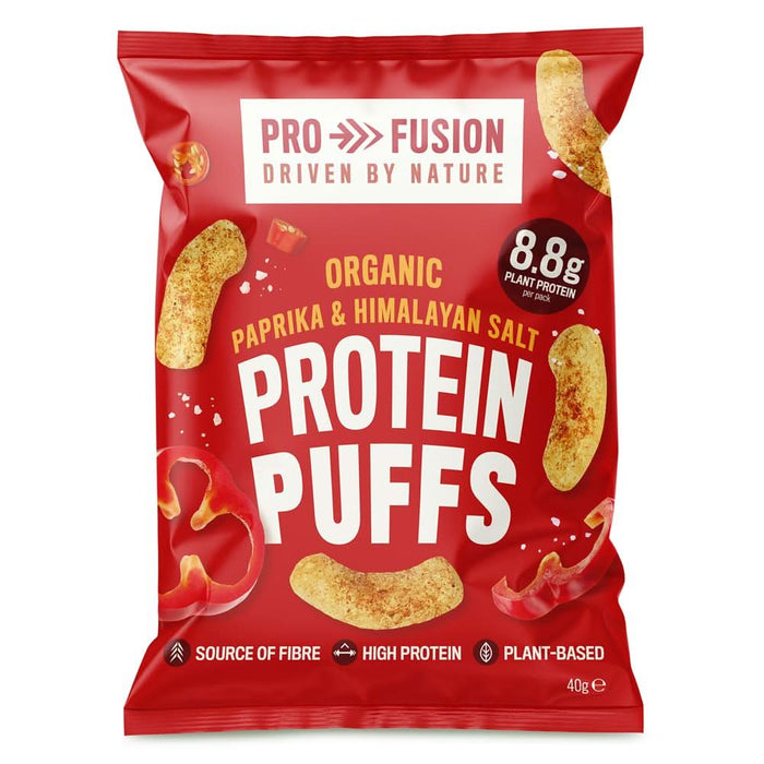 Profusion Org Protein Puffs Paprika Salt 40g