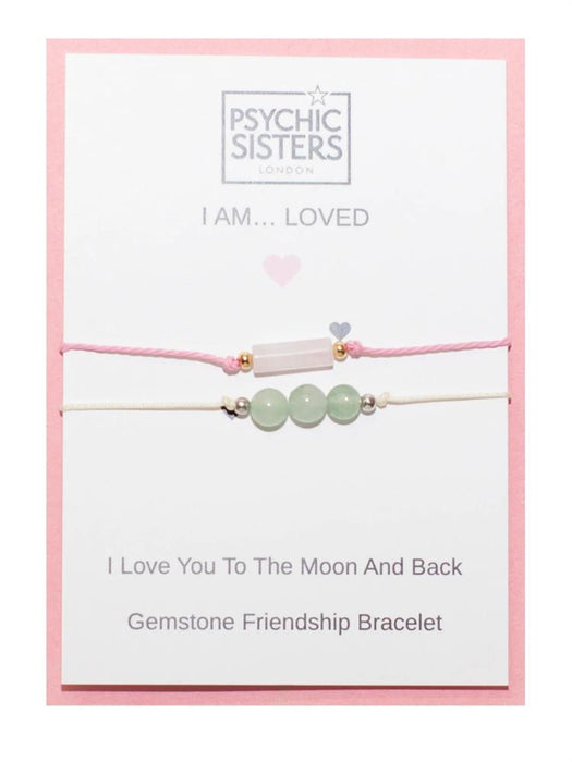 Psychic Sisters Gemstone friendship Brachlet