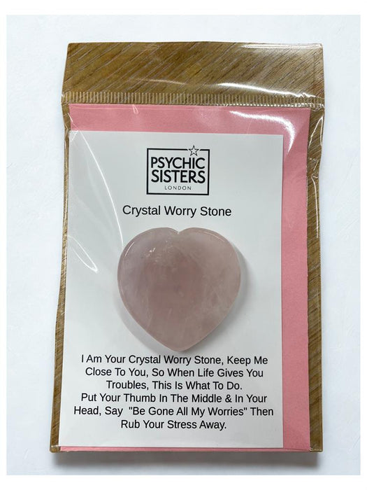 Psychic Sisters Crystal Worry Stone