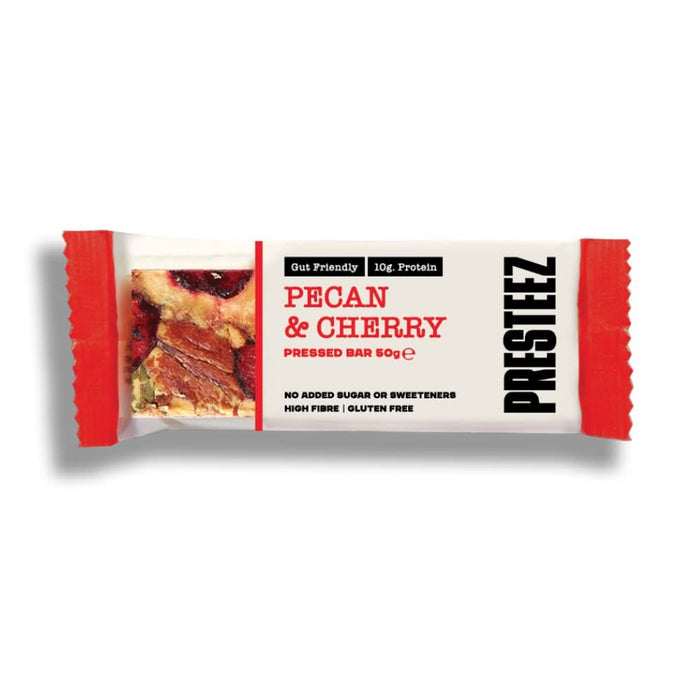 Presteez Pecan & Cherry Protein Bar 50g