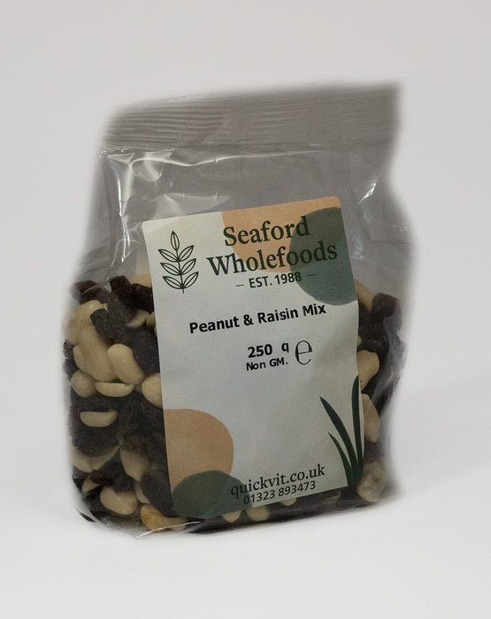 Seaford Wholefoods Peanut & Raisin Mix 250g