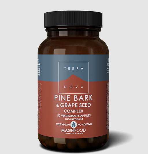 Terranova Pine Bark & Grape Seed Complex 50 Capsules