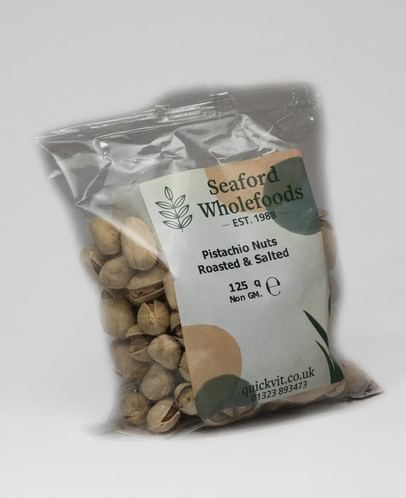 Seaford Wholefoods Pistachio Nuts Roasted & Salted 125g