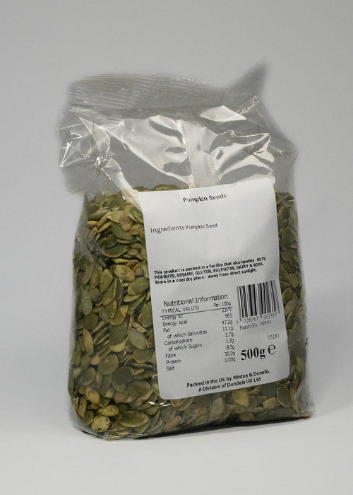 Seaford Wholefoods Pumpkin Seeds 500g