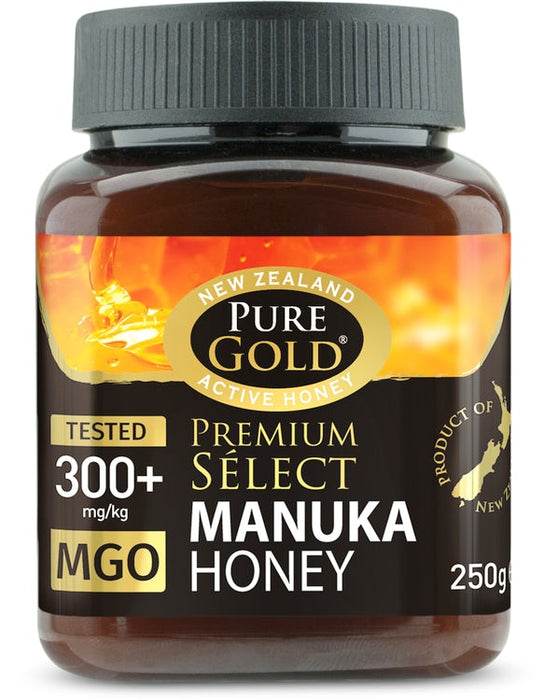Manuka Honey - Pure Gold Premium Select 300 MGO 250g