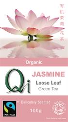 Qi Organic Jasmine Loose Leaf Tea 100g