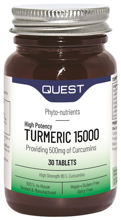 Quest Turmeric 15000 30 Tablets