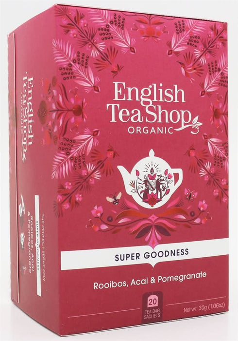 English Tea Shop Rooibos Acai & Pomegranate Tea 20 Tea Bags