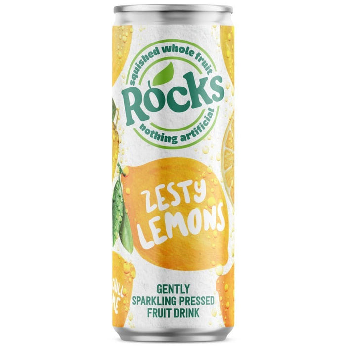 Rocks Lemon Gently Sparkling 330ml