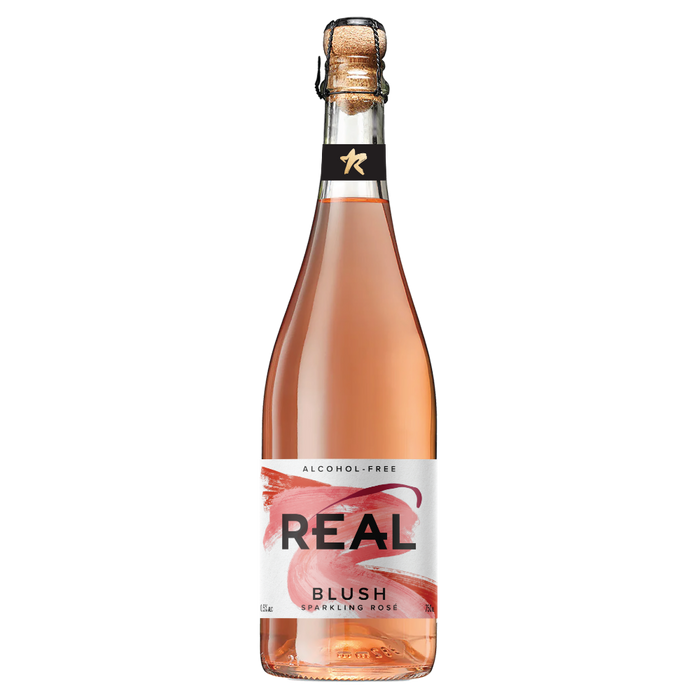 The REAL Drinks Co. Blush Sparkling Rose Alcohol Free 750ml
