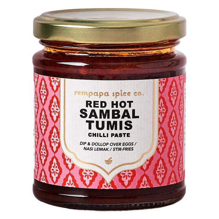 Rempapa Sambal Tumis Red Hot 180g