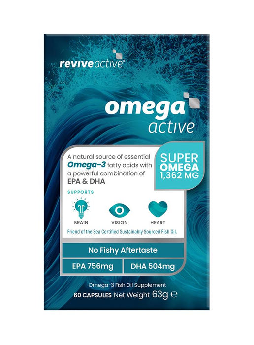 Revive Active Omega Active 60 Capsules