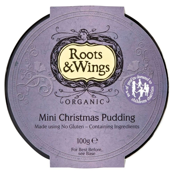 Roots and Wings GF Mini Christmas Pudding 100g