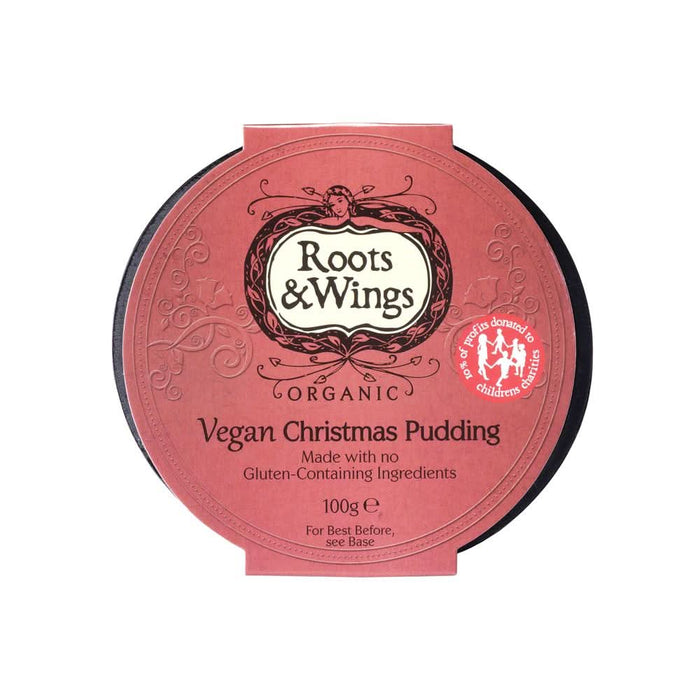 Roots and Wings Vegan Christmas Pudding 100g