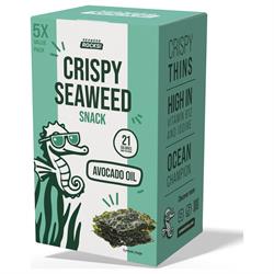 Seaweed Rocks Crispy Seaweed Snack Avocado Oil 5 snacks of 4.5 g
