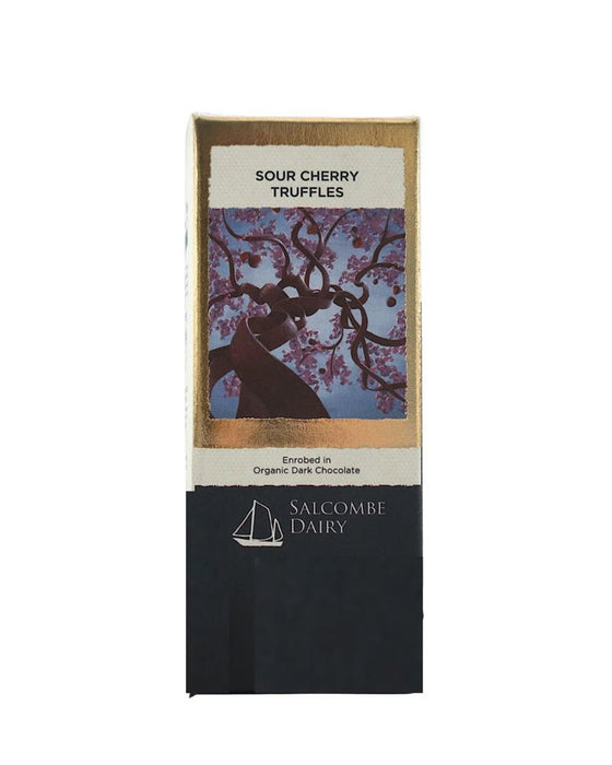 Salcombe Dairy Sour Cherry Truffles 100g