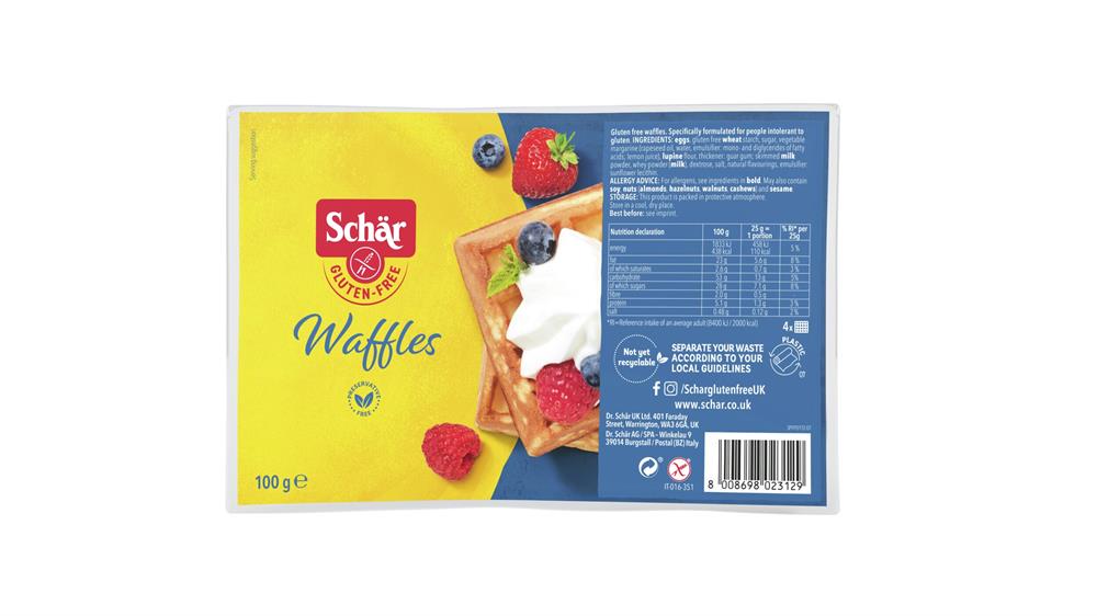 Schar Soft Waffle 100g