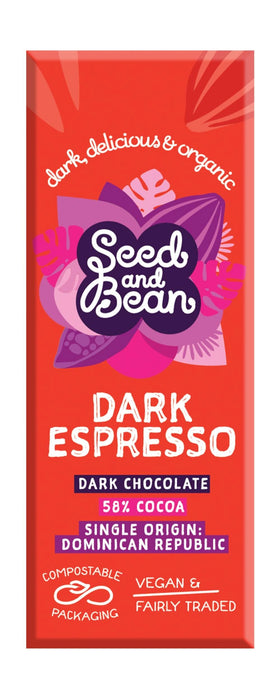Seed & Bean Dark 58% Espresso Bar 25g