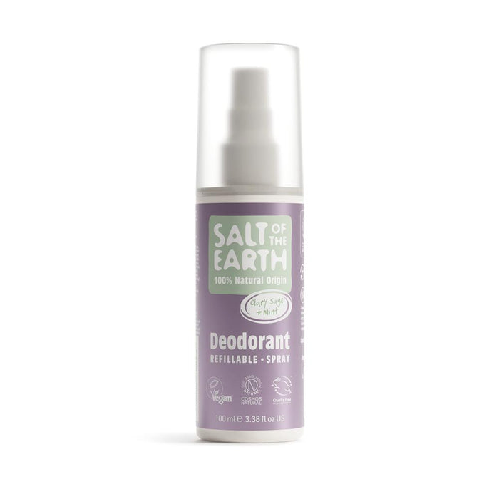Salt Of the Earth Clary Sage Mint Deo Spray 100ml