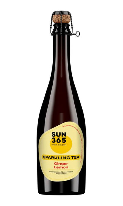 SUN365 Sparkling Tea Ginger & Lemon 750ml