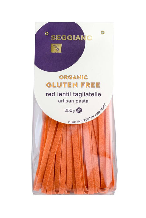 Seggiano Organic GF Red Lentil Tagliatelle 250g