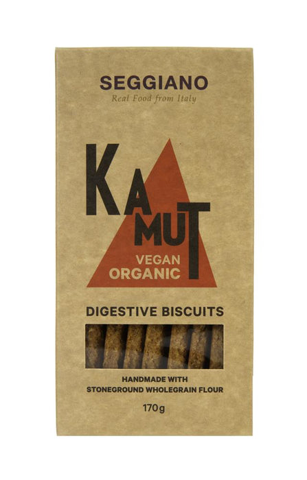 Seggiano Organic KAMUT Khorasan Digestive Biscuits 170g