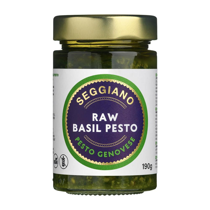 Seggiano Raw Basil Pesto 190g