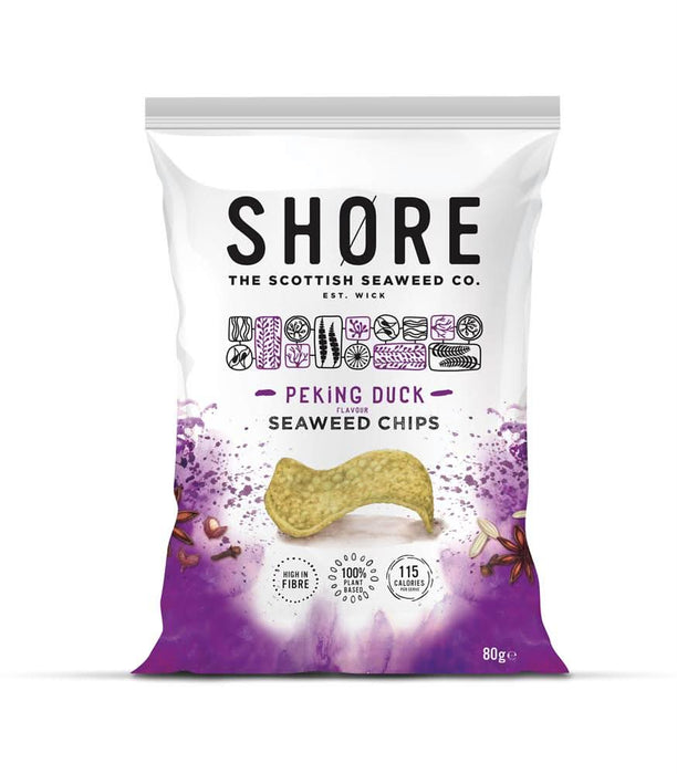 Shore Scottish Seaweed Chips - Peking Duck 80g