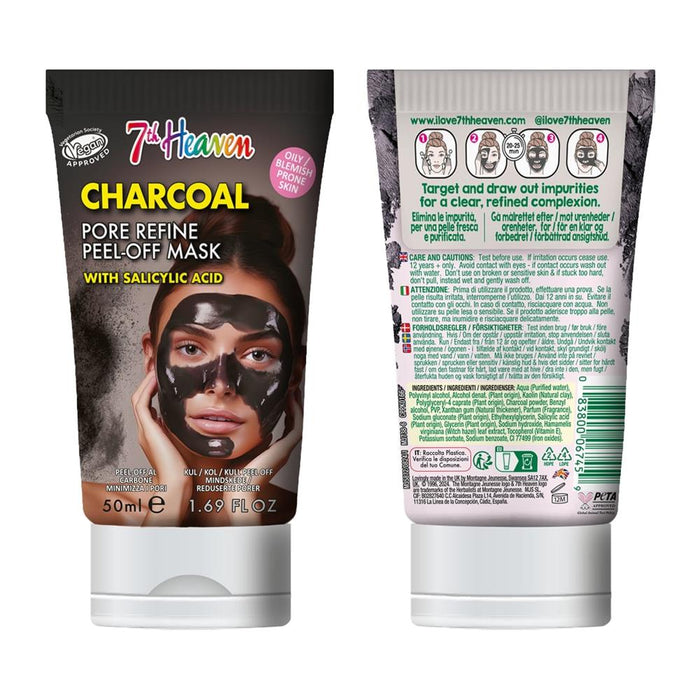 7th Heaven Charcoal Salicylic Acid Face Mask 50ml