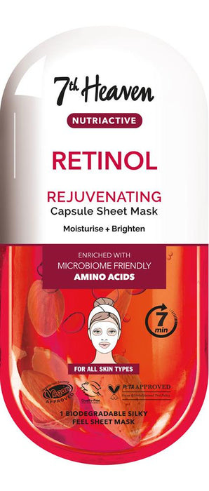 7th Heaven Nutriactive Retinol Anti-Aging Sheet Mask