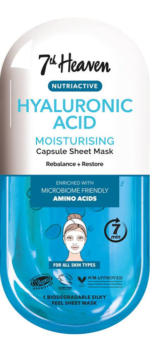 7th Heaven Nutriactive Hyaluronic Acid Sheet Mask