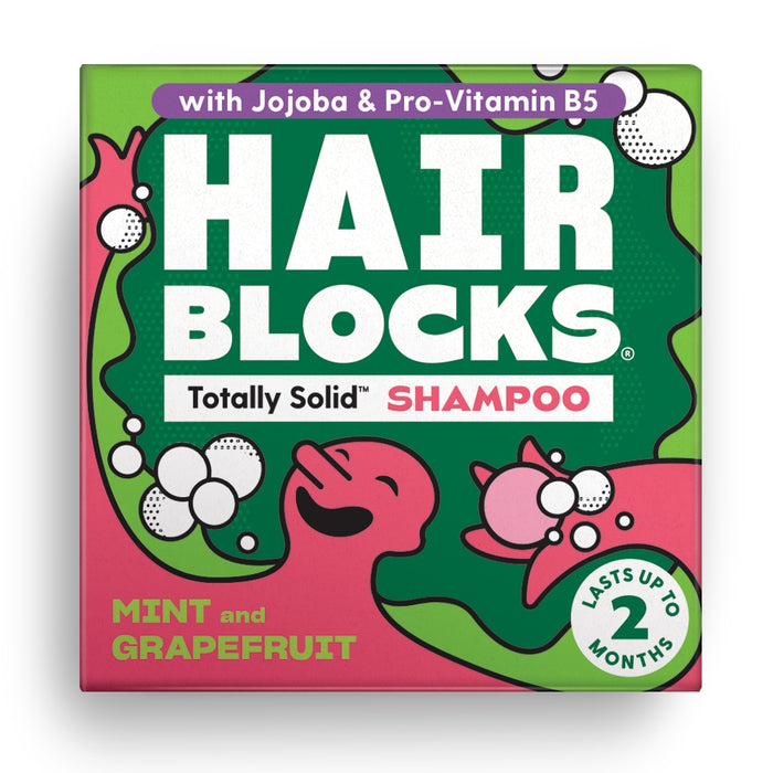 Shower Blocks Solid Shamp Mint Grapefrui 85g