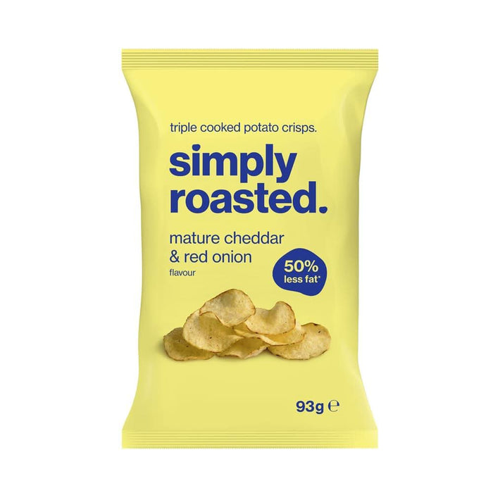Simply Roasted Mature Cheddar & Red Onion 93g